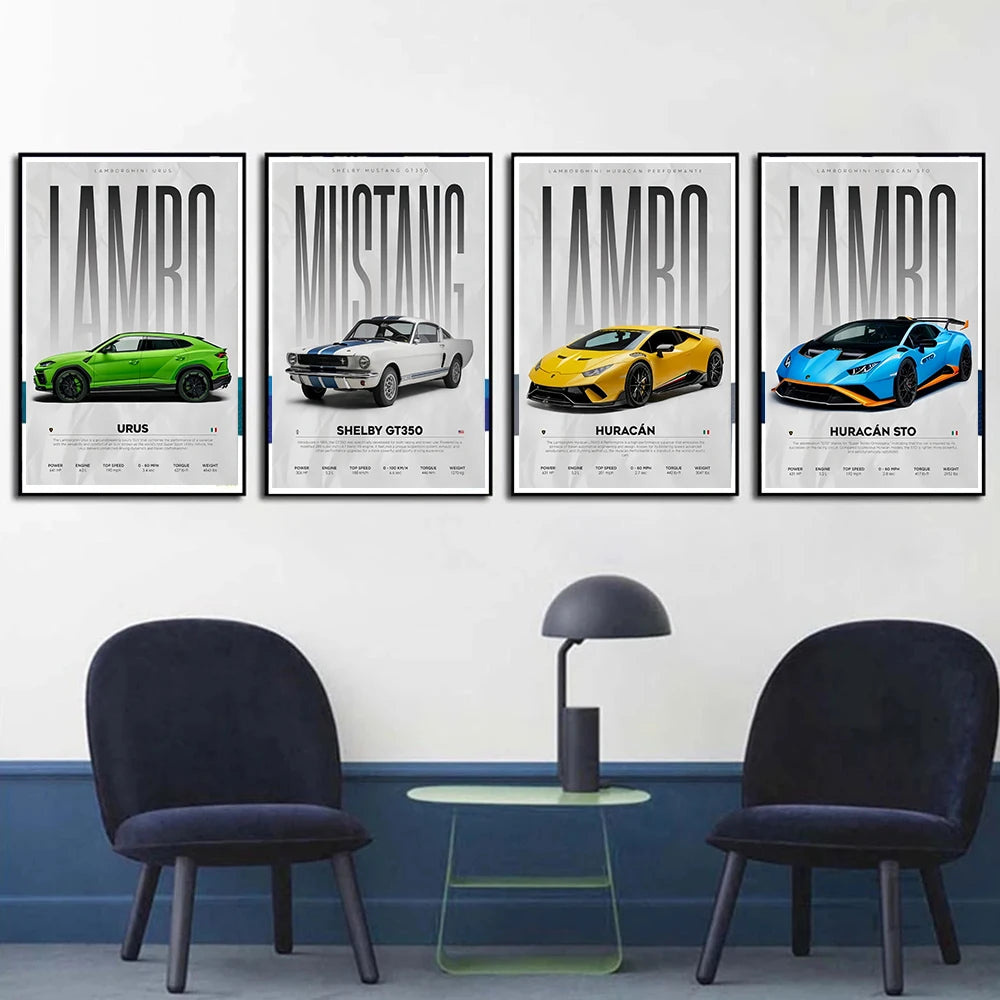 Lamborghini Huracan STO Premium Poster