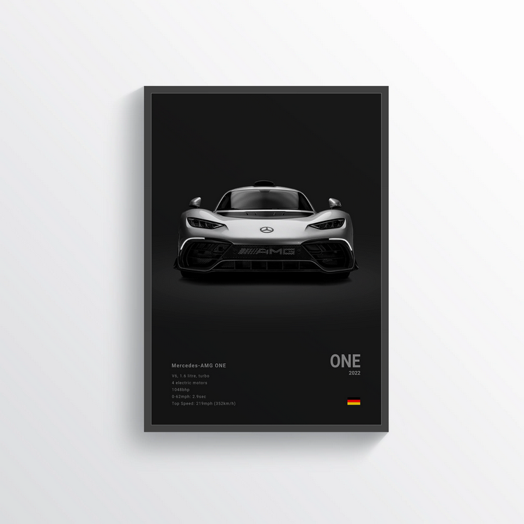 Mercedes AMG One 2022 Classic Poster