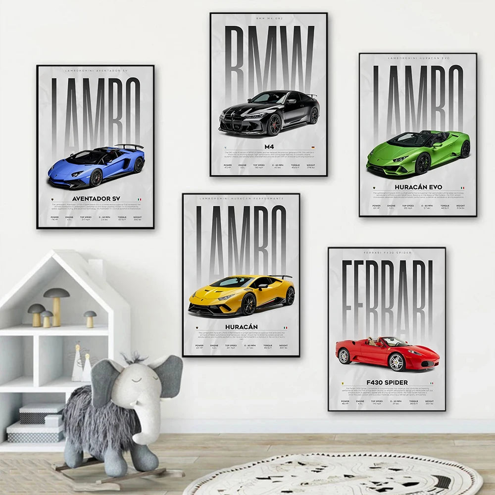 Mercedes AMG C63S Premium Poster