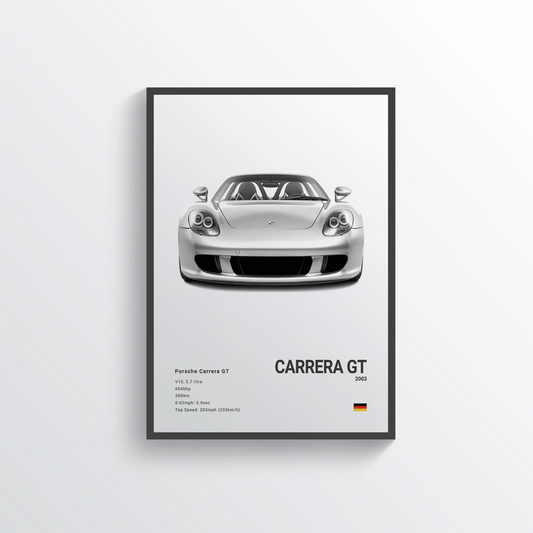 Porsche Carrera GT 2003 Classic Poster