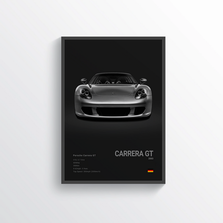 Porsche Carrera GT 2003 Classic Poster