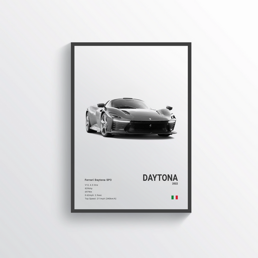 Ferrari Daytona SP3 2022 Classic Poster