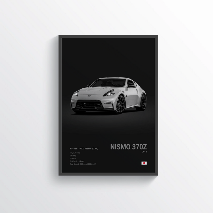 Nissan 370Z Nismo 2015 Classic Poster